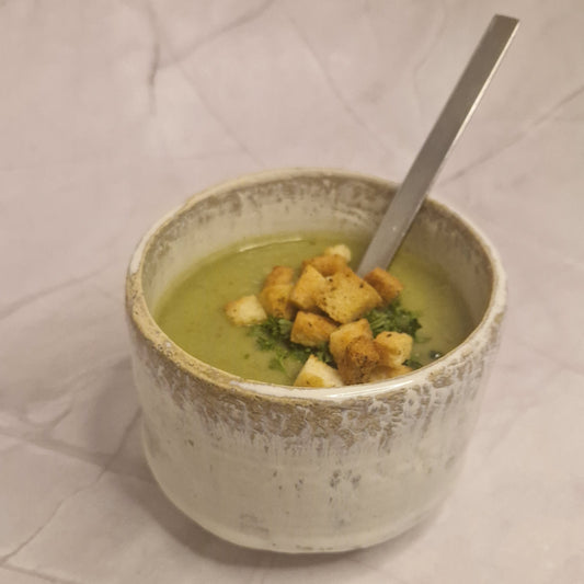 Kervelsoep - broodcroutons