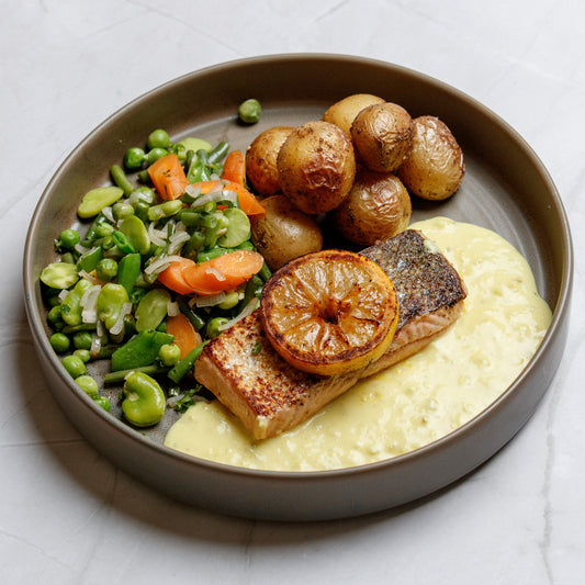 Zalm met dileroomsaus | Arno’s to go Beveren